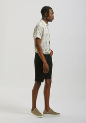 Bermuda cinque tasche in cotone|Colore:Nero