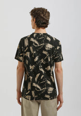T-shirt fantasia 100% cotone|Colore:Nero
