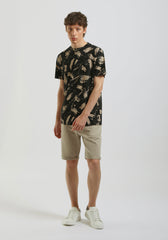 T-shirt fantasia 100% cotone|Colore:Nero