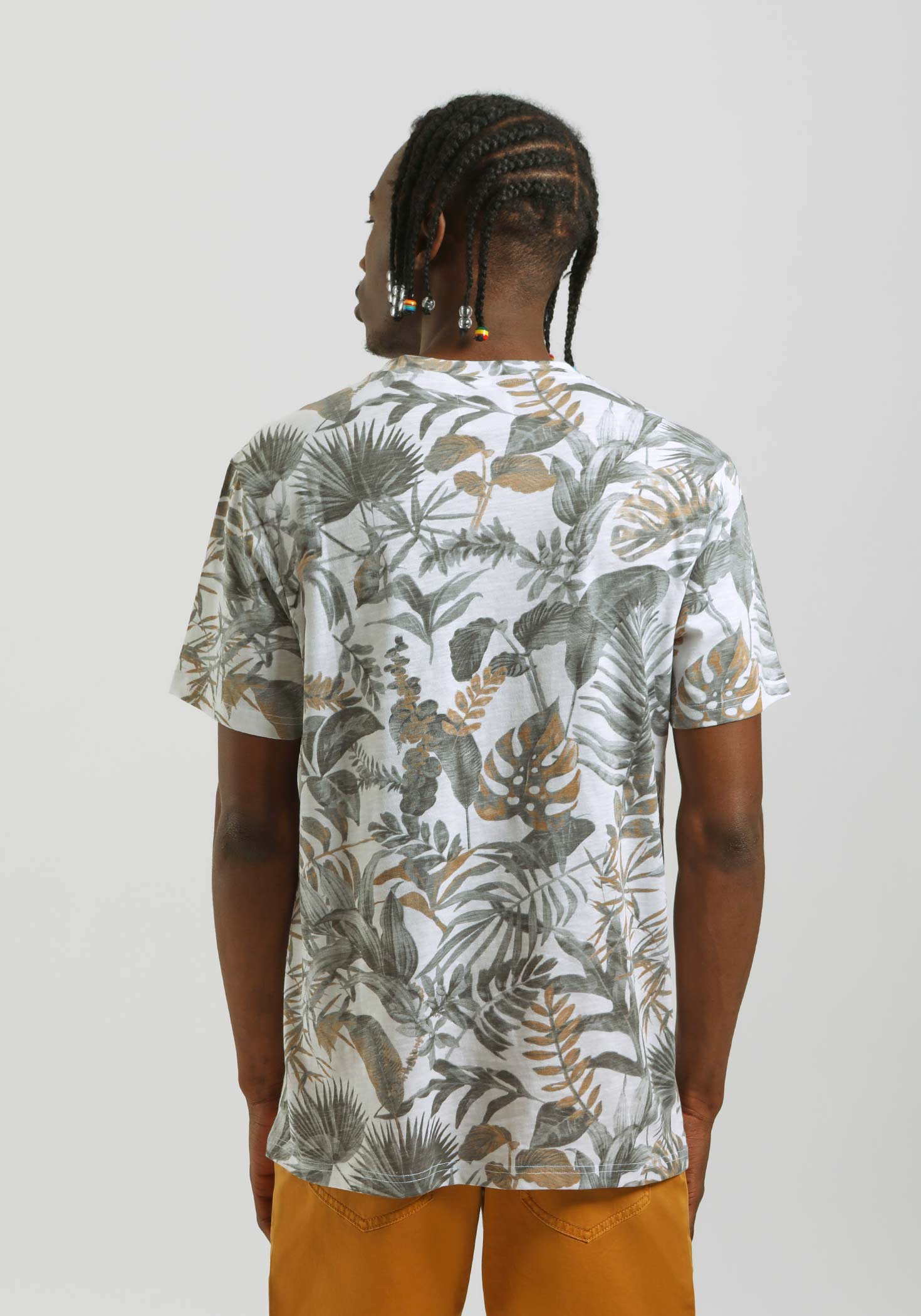 T-shirt fantasia 100% cotone|Colore:Ecrù