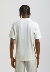 Polo strutturata|Colore:Off white