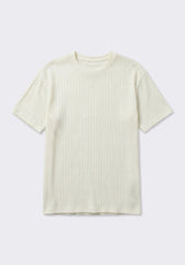 T-shirt strutturata|Colore:Off white