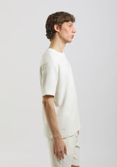 T-shirt strutturata|Colore:Off white