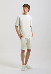 T-shirt strutturata|Colore:Off white
