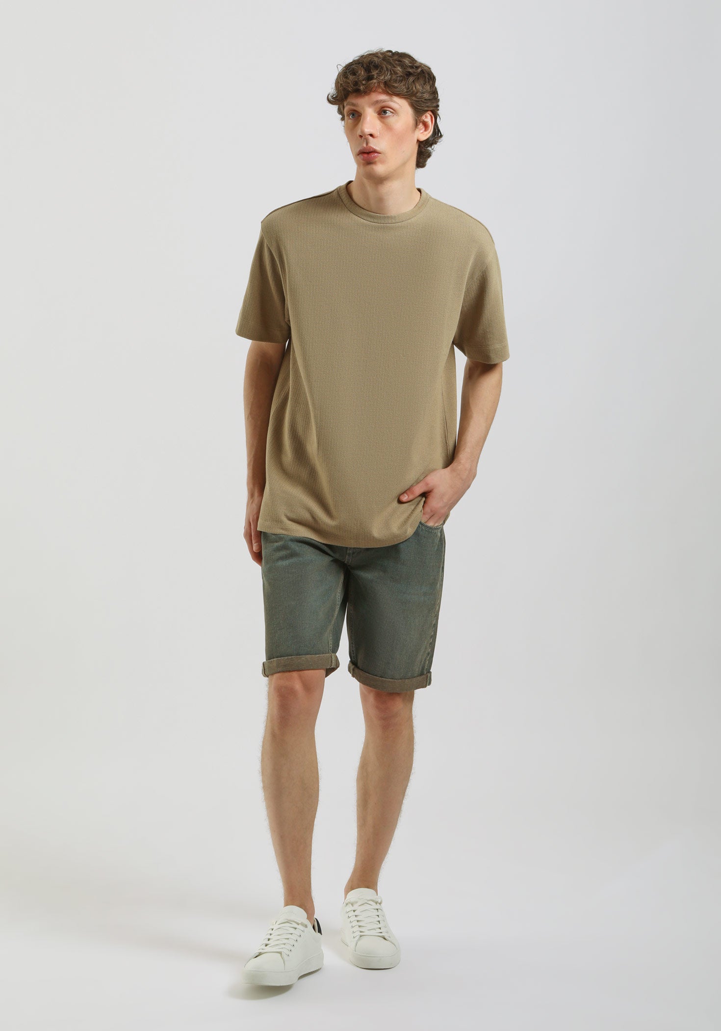 T-shirt 100% cotone|Colore:Corda