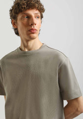 T-shirt 100% cotone|Colore:Grigio medio