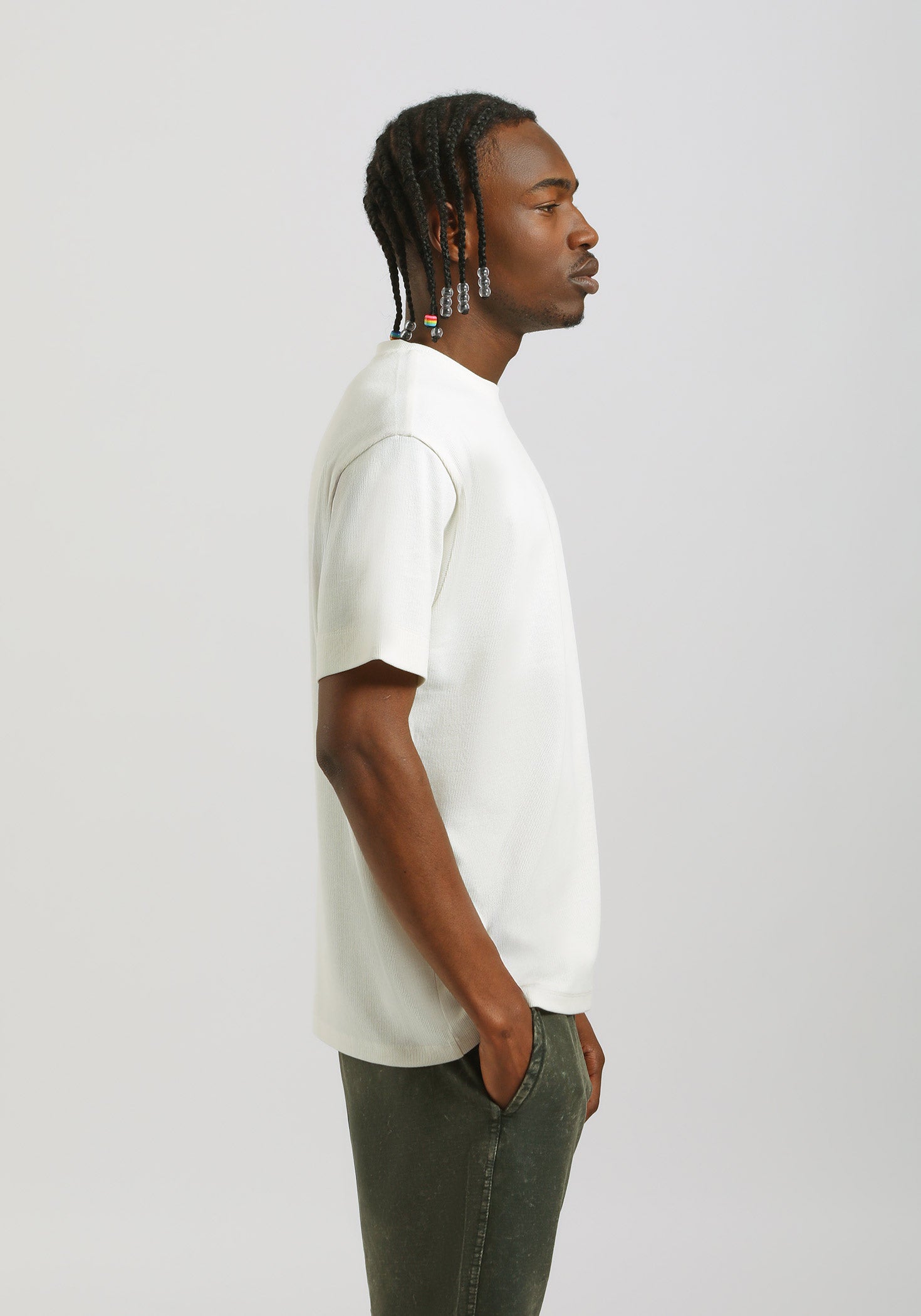 T-shirt 100% cotone|Colore:Off white
