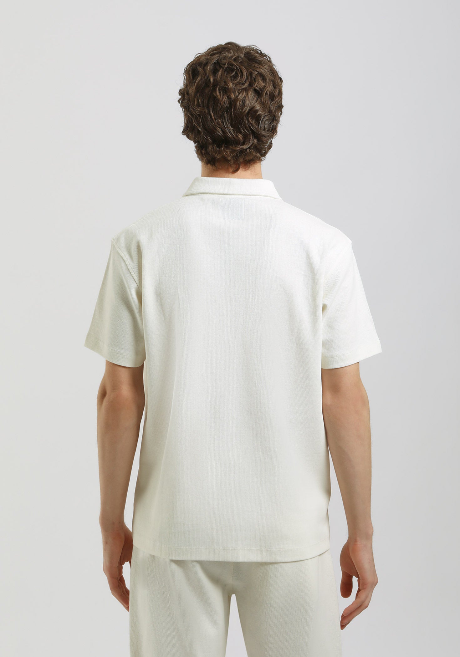 Polo 100% cotone|Colore:Off white
