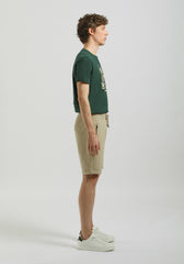 Bermuda in felpa|Colore:Sabbia
