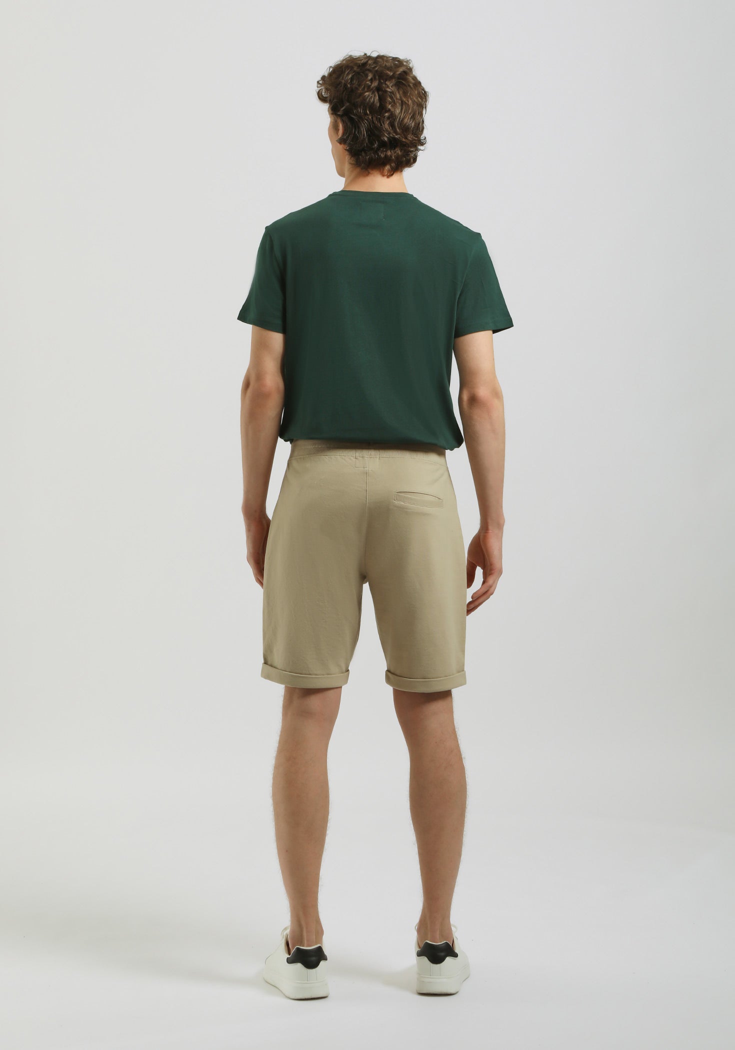 Bermuda in felpa|Colore:Sabbia