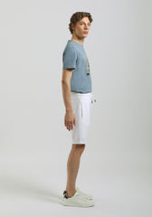 Bermuda in felpa|Colore:Bianco