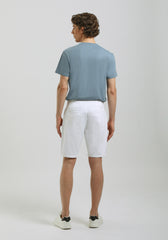 Bermuda in felpa|Colore:Bianco
