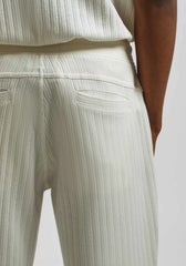 Bermuda in felpa strutturato|Colore:Off white