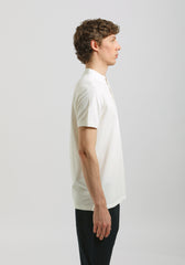Polo coreana 100% cotone|Colore:Off white