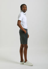 Bermuda chino in cotone|Colore:Indaco