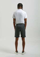 Bermuda chino in cotone|Colore:Indaco