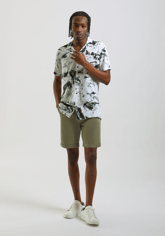 Bermuda chino in cotone|Colore:Salvia