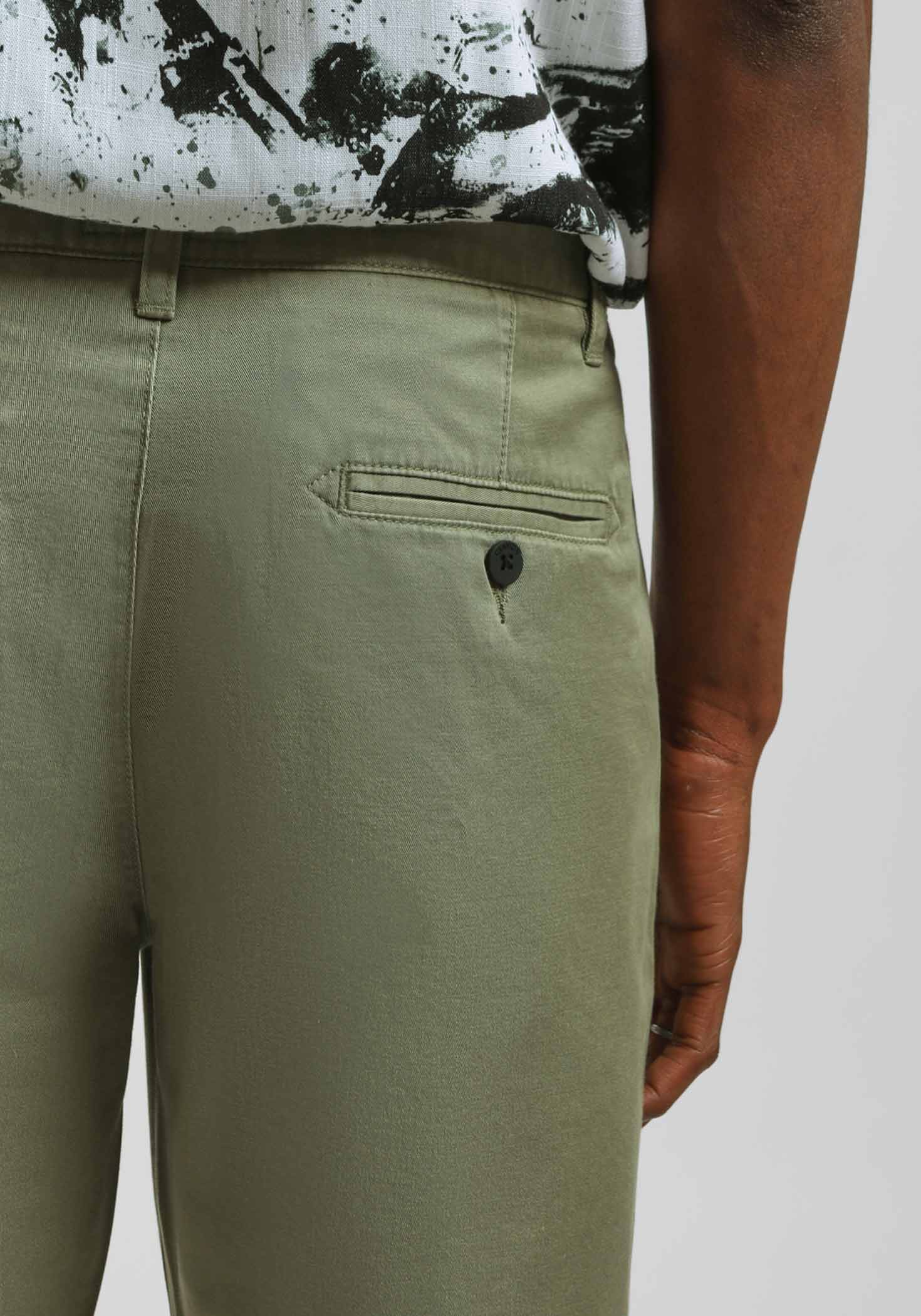 Bermuda chino in cotone|Colore:Salvia