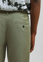 Bermuda chino in cotone|Colore:Salvia