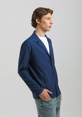 Giacca misto viscosa|Colore:Bluette