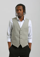 Gilet strutturato|Colore:Grigio
