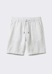 Bermuda misto lino|Colore:Bianco