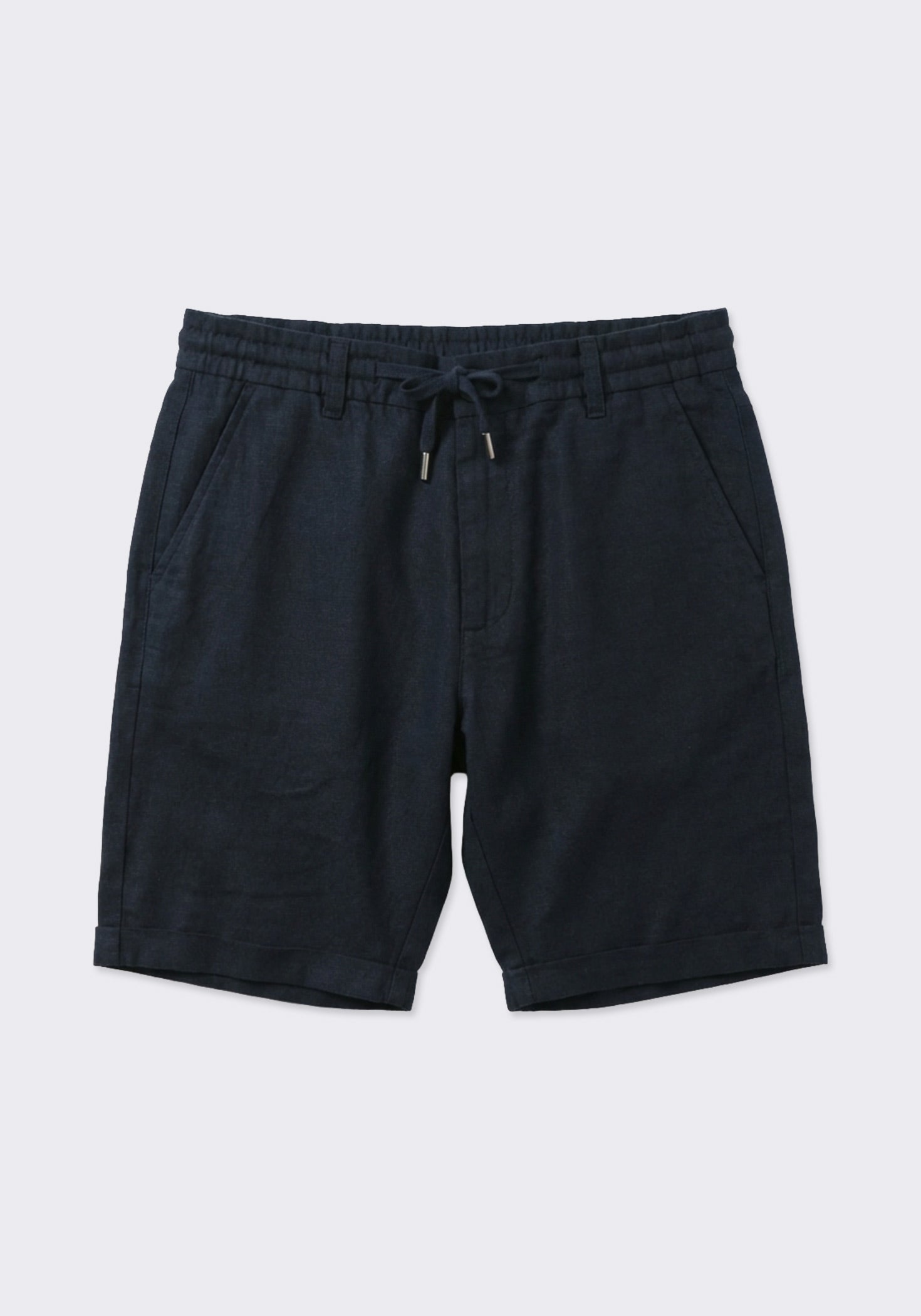 Bermuda misto lino|Colore:Denim