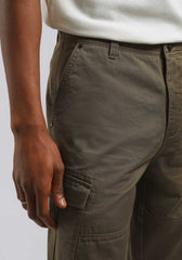 Bermuda cargo 100% cotone|Colore:Militare