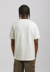 T-shirt strutturata|Colore:Off white