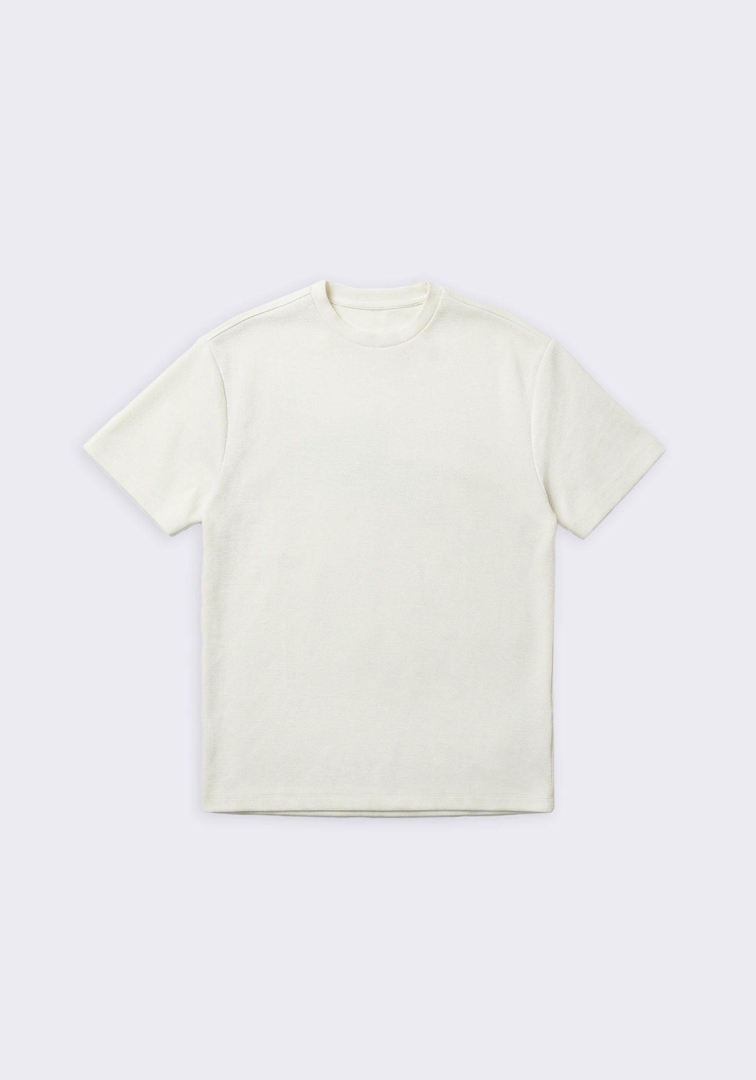 T-shirt strutturata|Colore:Off white