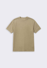 T-shirt strutturata|Colore:Corda