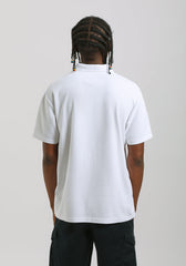 Polo strutturata|Colore:Bianco