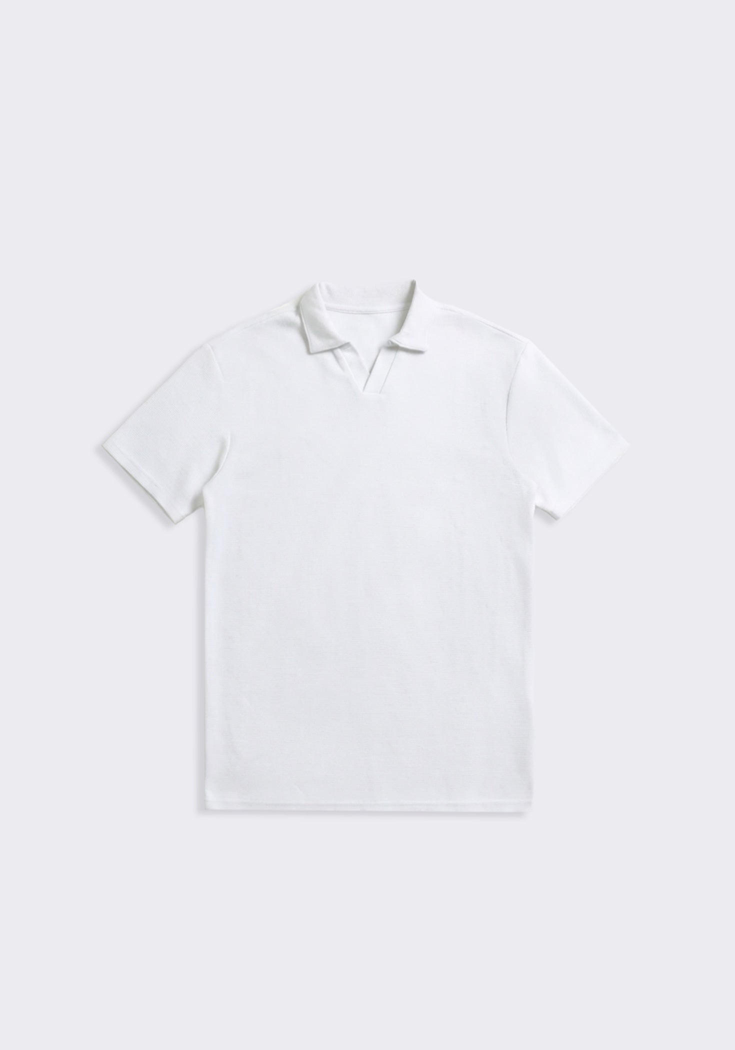 Polo strutturata|Colore:Bianco