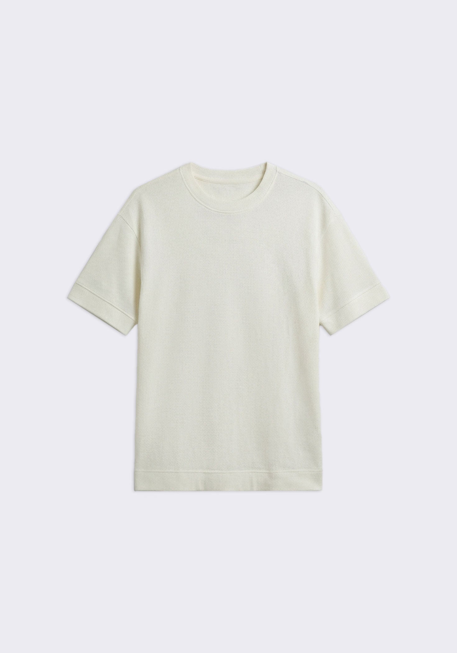 T-shirt strutturata|Colore:Off white