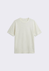 T-shirt strutturata|Colore:Off white