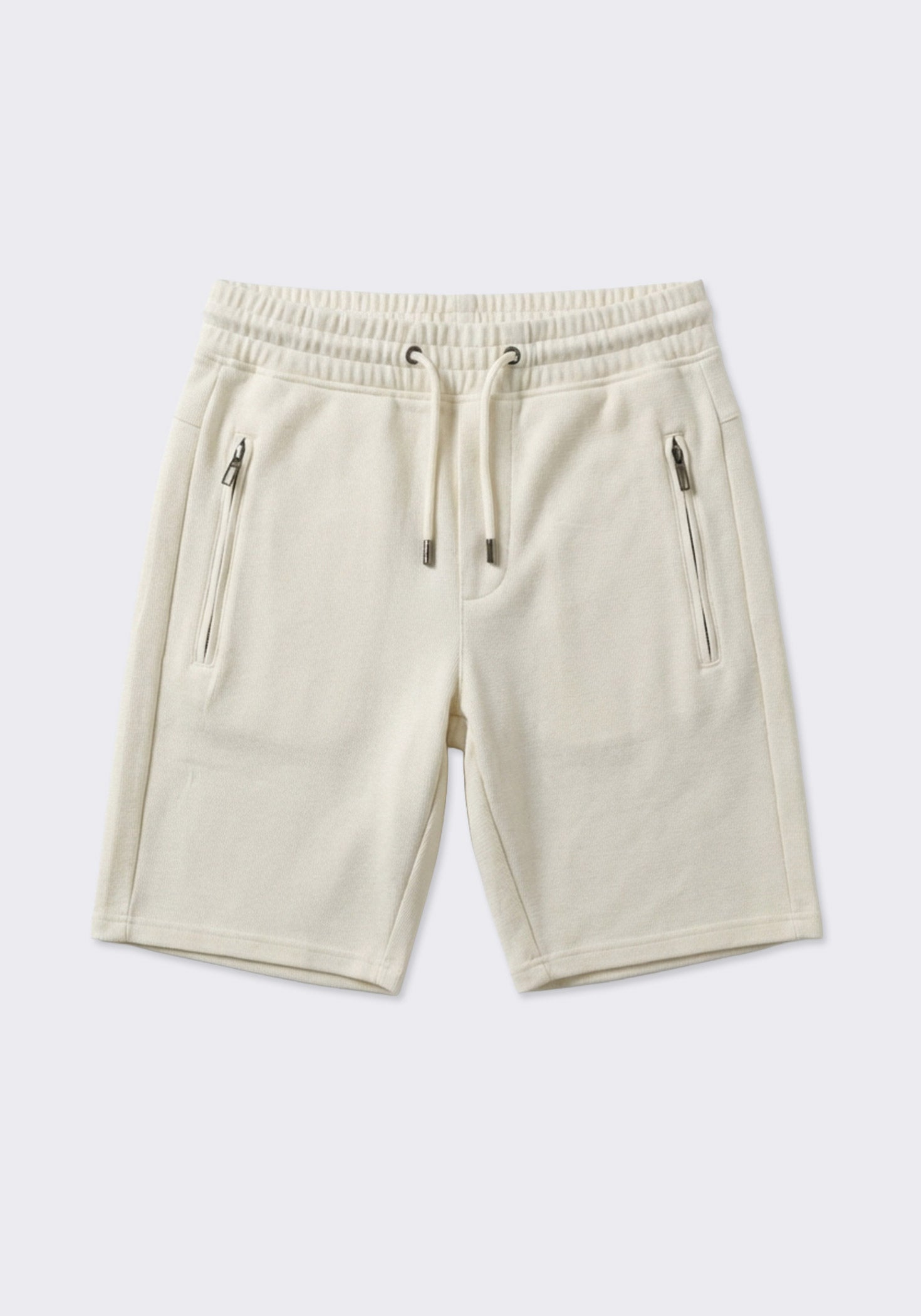 Bermuda in felpa strutturato|Colore:Off white