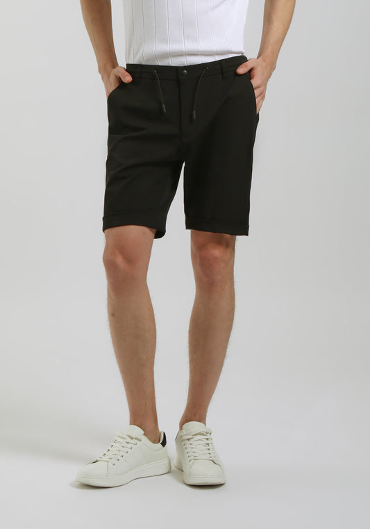 Bermuda in nylon|Colore:Nero