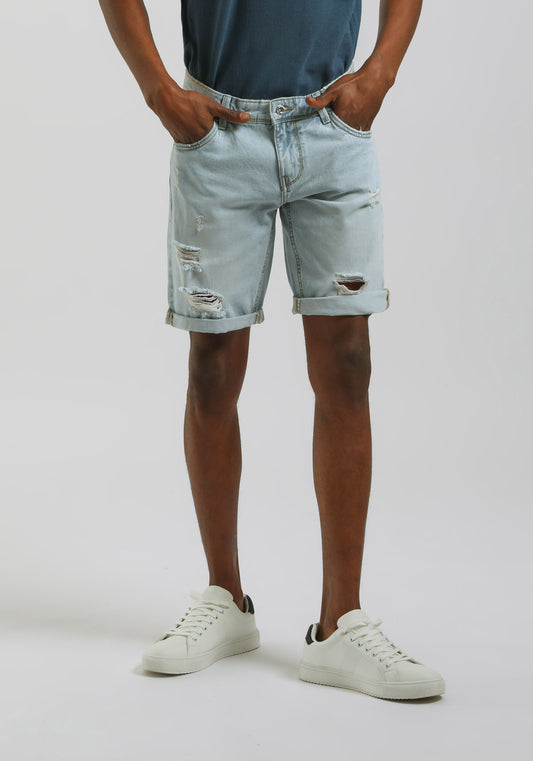 Bermuda di jeans regular fit|Colore:Jeans