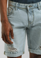 Bermuda di jeans regular fit|Colore:Jeans