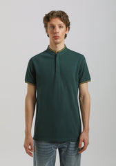 Polo coreana 100% cotone|Colore:Petrolio