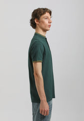 Polo coreana 100% cotone|Colore:Petrolio