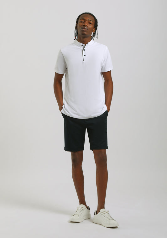 Bermuda chino in cotone|Colore:Blue