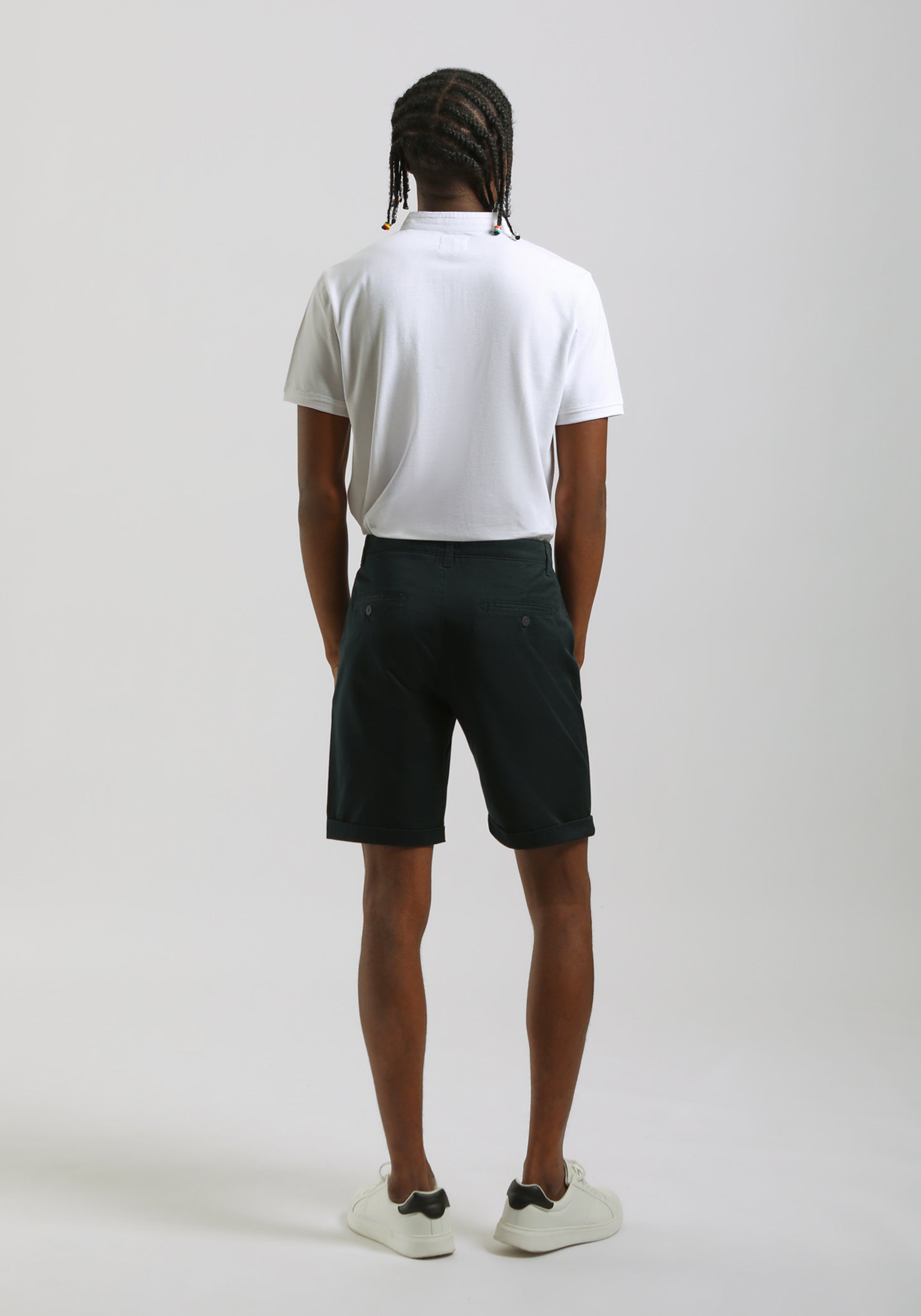 Bermuda chino in cotone|Colore:Blue