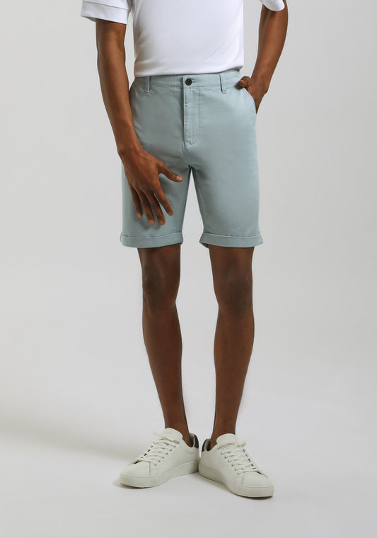 Bermuda chino in cotone|Colore:Celeste