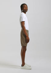 Bermuda cinque tasche in cotone|Colore:Fango