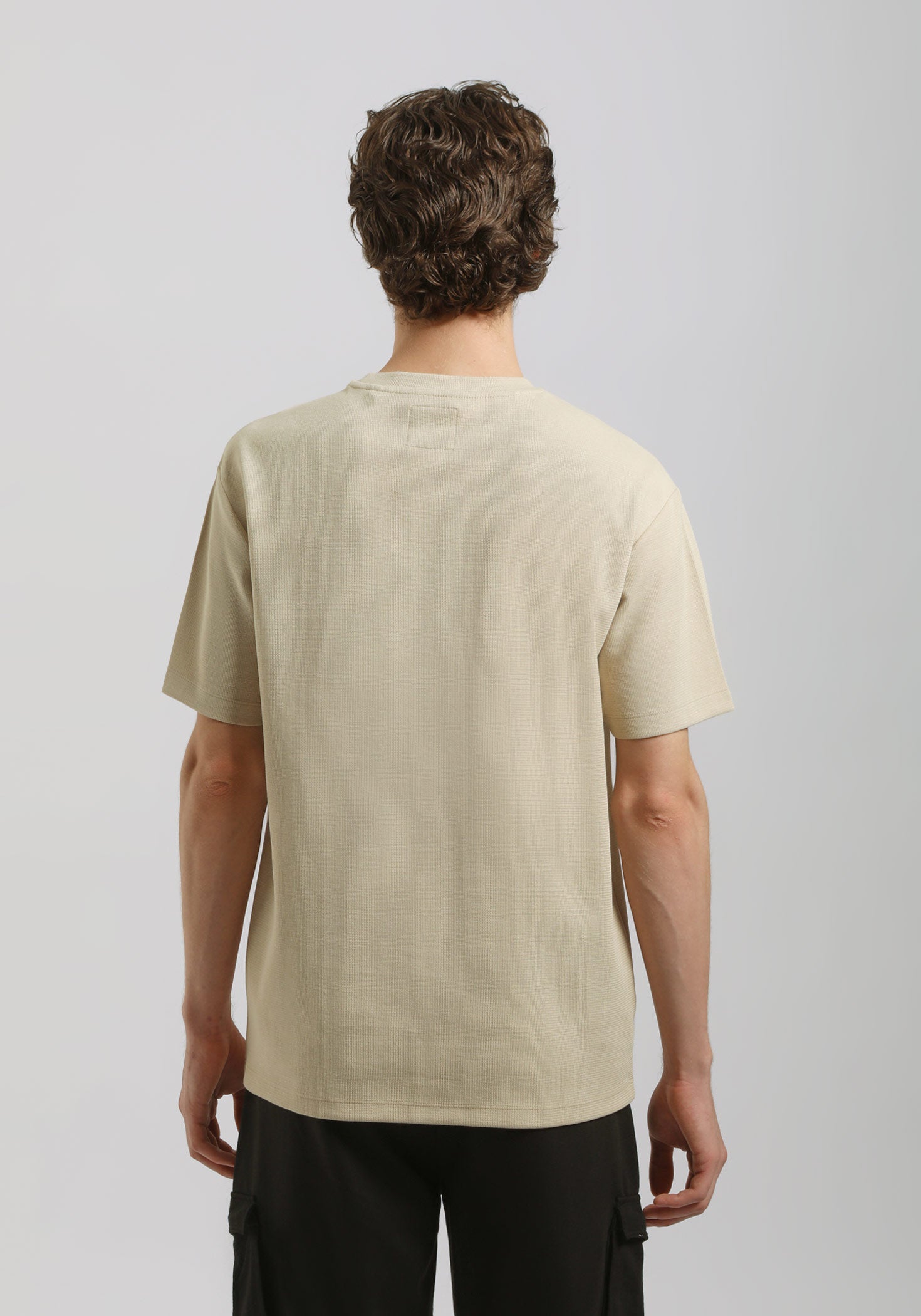 T-shirt strutturata|Colore:Sabbia