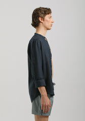 Costume a righe|Colore:Denim