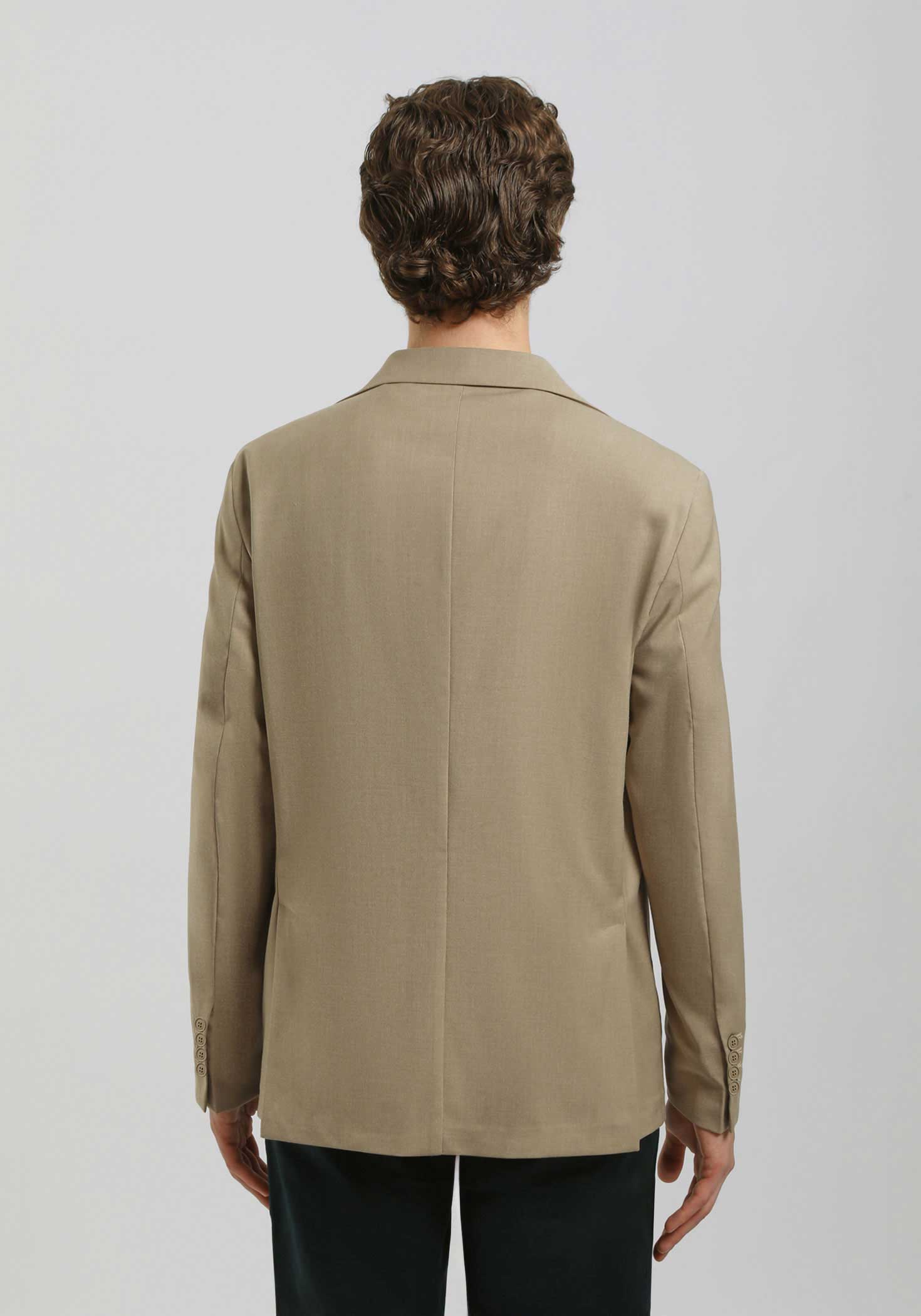 Giacca tinta unita|Colore:Beige