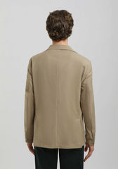Giacca tinta unita|Colore:Beige