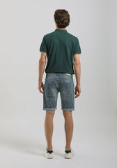 Bermuda di jeans slim fit|Colore:Jeans